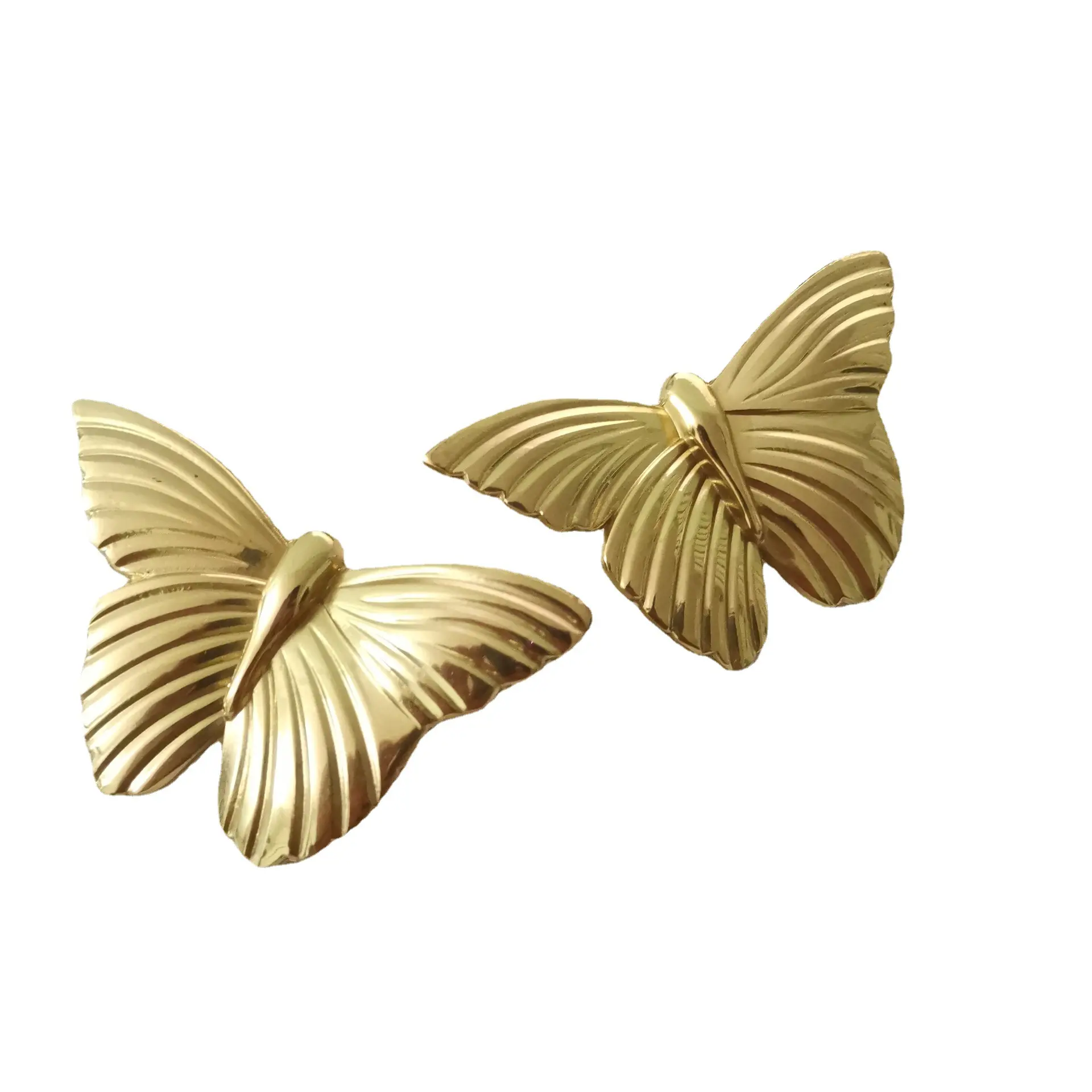 Papillon laiton poignée insecte meubles tirer main lumière luxe armoire pur cuivre armoire tiroir pur cuivre poignée