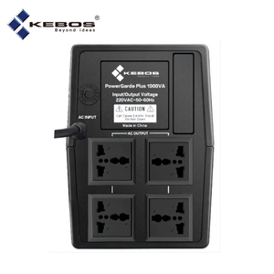 KEBOS PG 1000 Lite Monofásico 1000va 600W Protector contra sobretensiones de onda sinusoidal simulada Línea de respaldo ininterrumpida Ups interactivos - Product Image 4