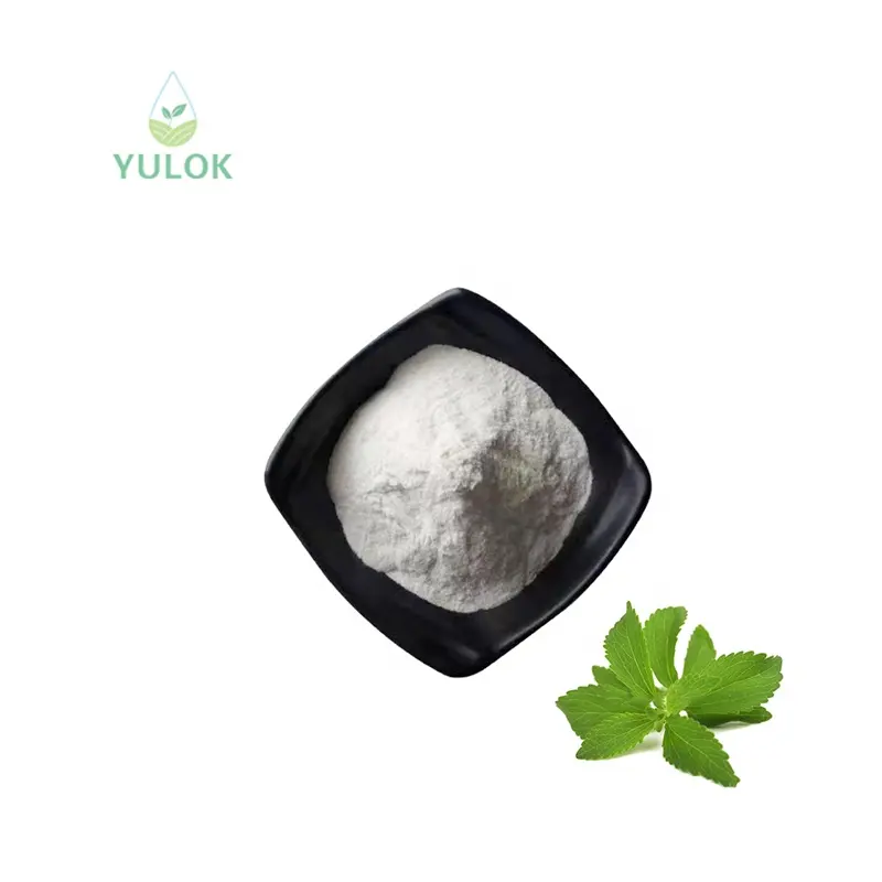 Harga pabrik bubuk ekstrak daun Stevia tambahan pemanis makanan alami murni