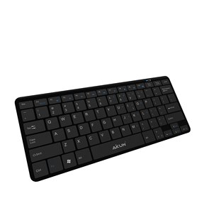 Aikun BT8000 Teclado Bluetooth Ultra Plano con Estructura Tipo Tijeras, Función Completa para Multimedia y Control de Internet - Product Image 3