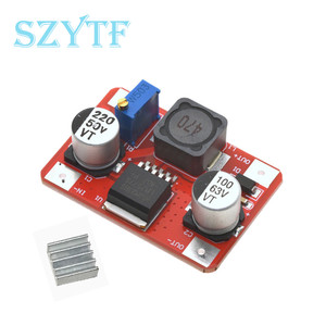 LM2577 High Voltage Booster Plate DC-DC Boost <strong>Module</strong> <strong>Input</strong> 3.5-35V 3A <strong>Output</strong> 5-56V With Indicator Light - Product Image 2