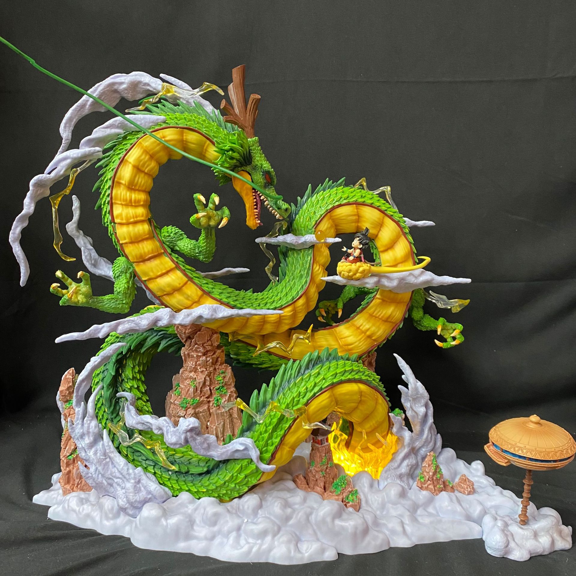Dragon et petit roi singe-50 cm