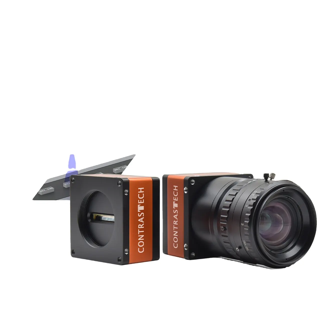 2K 49Khz Cmos Digitale Lijn Scan Camera Voor Dunne Flim Inspectie Rail Detectie Compatibel Met Gige Vision Protocol Genlcam