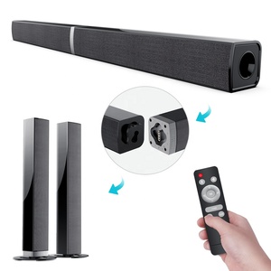 电视音箱音箱适用于电视BT 5.0音箱50W 32英寸分体式音箱扬声器，带电弧/光学/辅助连接 - Product Image 1
