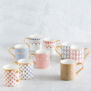 <strong>Ceramic</strong> dunk Coffee and Tea Mugs with Metal Handle