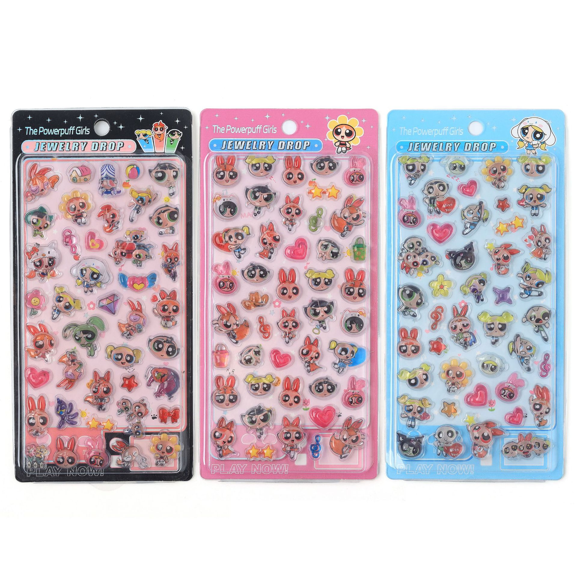 Powerpuffs filles mélange de 3 couleurs