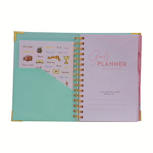 Custom A5 Hardcover Daily Planner <strong>Notebook</strong> Spiral Bound Planner <strong>2025</strong> Journal <strong>Notebook</strong> with Daily Planning Pages and <strong>Index</strong> - Product Image 3