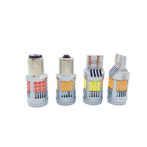 การออกแบบใหม่สีแดงสีขาวรถ LED สัญญาณเลี้ยวเบรคระบบไฟรถ CANBUS ป้องกันแฟลชไฟเลี้ยวขับรถ - Product Image 6