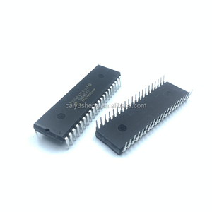 Microcontrolador IC de 8 bits, 20MHz, 14KB, componente electrónico IC, PIC16F877A, 1 unidad/P, 1 unidad - Product Image 1