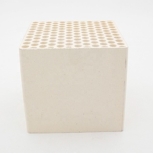 Hot Sale RTO/<strong>RCO</strong> 100x100x100 mm Honeycomb Ceramic Monolith <strong>Exchange</strong> Block