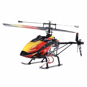 2022 yeni WLtoys V913 RC helikopter tek pervane 2.4G 4CH MEMS Gyro LCD verici ile 360 derece döndürme hediye çocuklar için - Product Image 3