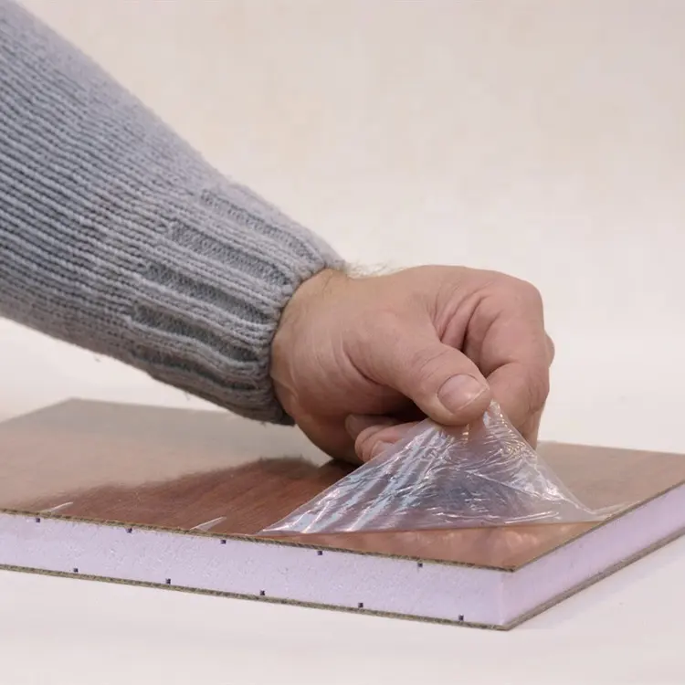 サンドイッチパネル亜鉛メッキ鋼コイル金属板取り外し可能なPE接着剤保護フィルム