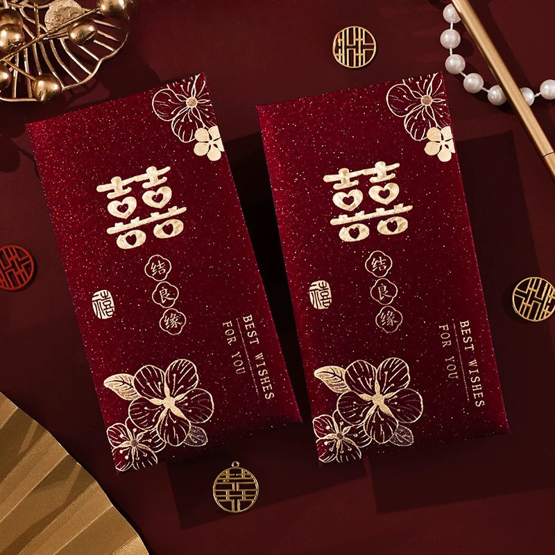 Joyeux mariage - Enveloppe rouge de 1 000 yuans
