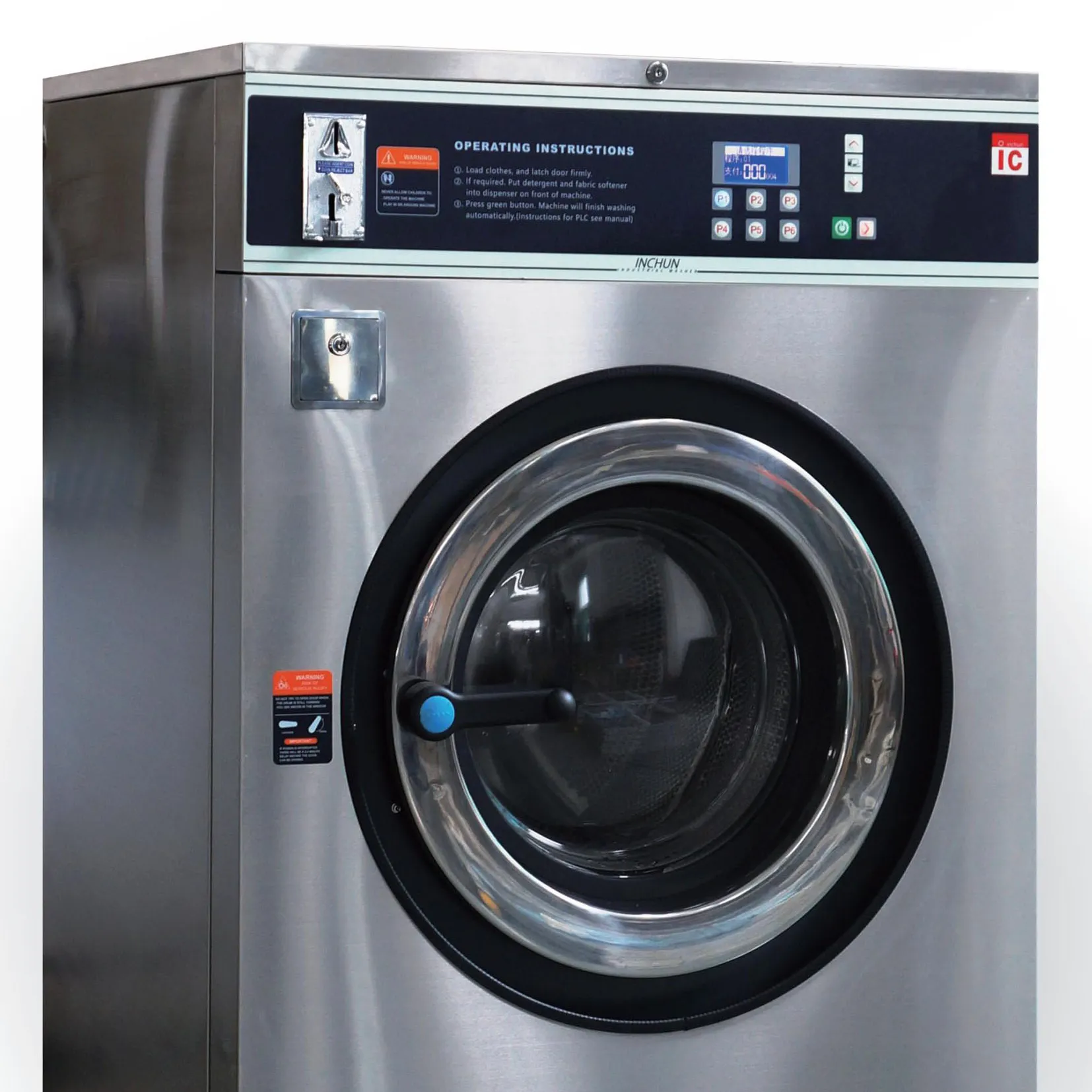Iyi kalite profesyonel ticari çamaşır makinesi 15kg