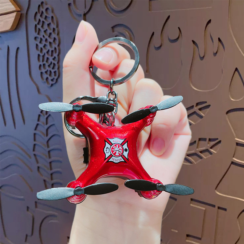 Mini dron rojo