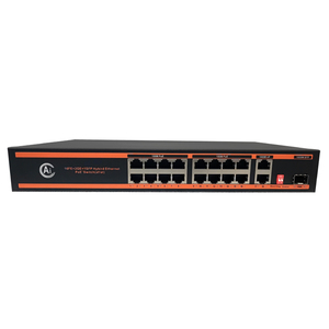 Factory Price 10/100/1000mbps 802.3af/at Ethernet AI PoE Switch <strong>Network</strong> 4 8 16 24 Ports 16 Port PoE Switch - Product Image 2