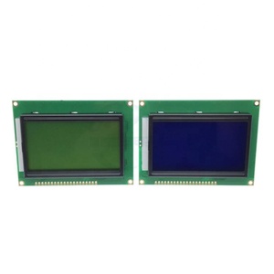 12864 LCD 128x64 caratteri 12864B 5V modulo Monitor LCD retroilluminato schermo blu LCD 12864 - Product Image 1