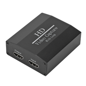 Tarjeta de captura de salida de bucle HDMI de alta definición USB a HDMI Accesorio de computadora de grabación de video en vivo