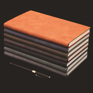 Promocional escribir uso A5 Pu cuaderno de cuero personalizado páginas ejercicio la escuela nota libro logotipo portátil