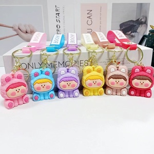 2025 Cheap High Quality Charm Key Ring <strong>New</strong> Cartoon Figure PVC <strong>Keychain</strong> Soft 3D Silicone Pvc <strong>Keychain</strong> - Product Image 2