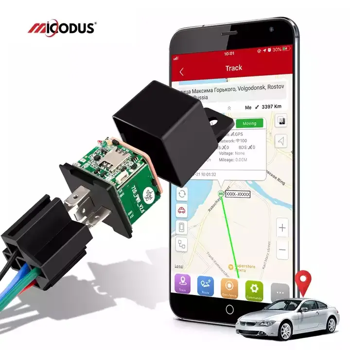 MiCODUS MV720 motore Cut Off Car Motorcycle Relay GPS Tracker Life Time Software di tracciamento gratuito sistema di localizzazione GPS del veicolo