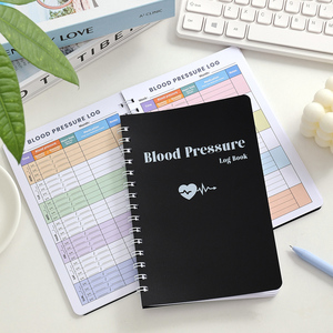 IMODA Essential Blood Pressure Tracker Logbook Flexible Spiral <strong>Binding</strong> A5 <strong>Notebook</strong> <strong>Perfect</strong> for Personal Health Management - Product Image 4