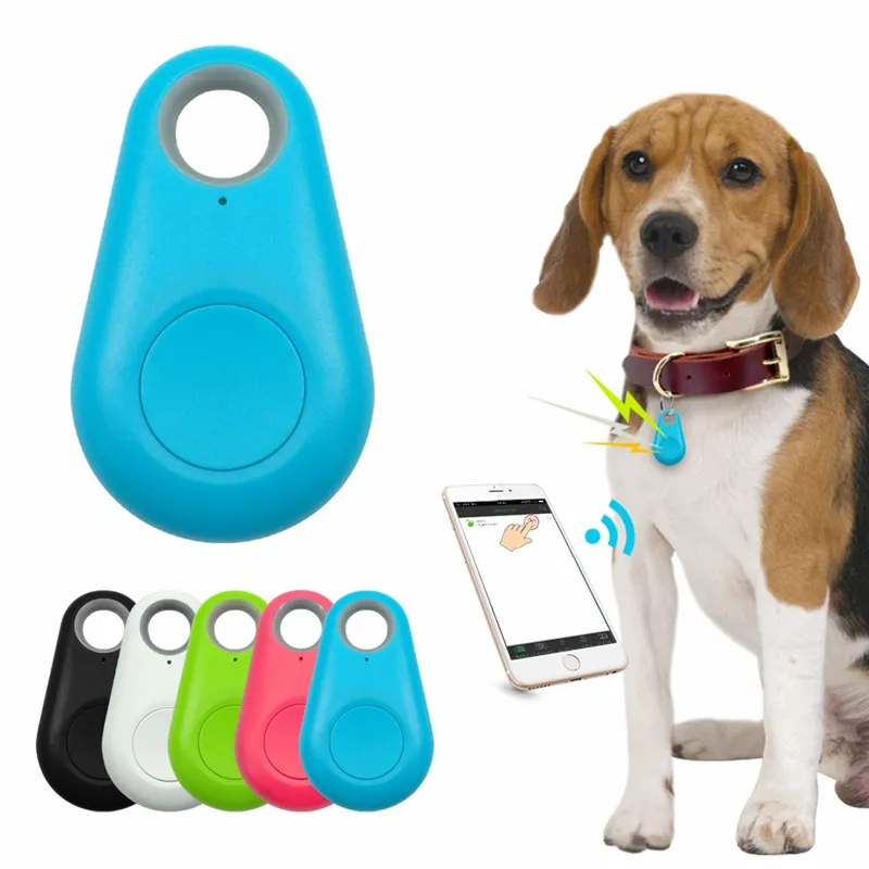 Localizador inteligente Mini para mascotas, localizador inalámbrico antipérdida, rastreador GPS impermeable para perros y gatos