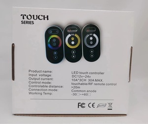 Controlador RGB de 6 teclas de alta potencia 30A Touch LED Dimmer 12-24V 360W720W PWM 20m Control remoto Megbox - Product Image 3