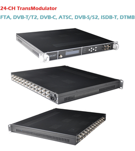 ASI 128 SPTS MPTS UDP RTP Digital RF to 16 RF DVB-T <strong>Output</strong> Processor DVB-SS2 to ISDB-T Gateway - Product Image 4