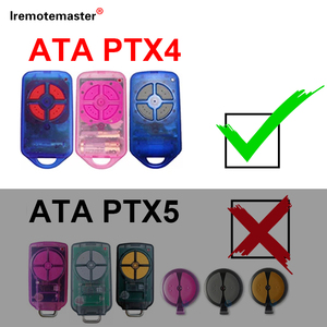 适用于ATA PTX4安全遥控开门器433.92mhz滚动代码更换ATA PTX4车库遥控发射器 - Product Image 3