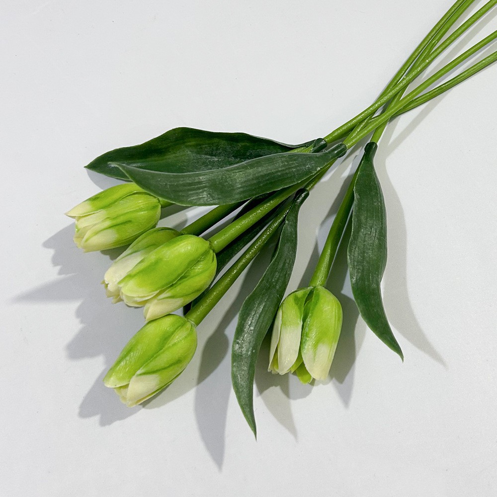 Tulipe en plastique PE - vert