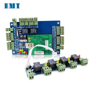Controller di accesso al pannello della scheda di controllo accessi di rete professionale a 2 porte con Wiegand 26 bit 34Bit con Software