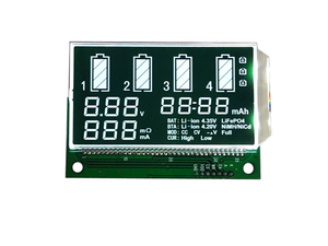 Kunden spezifisches 7-Segment-TN-LCD-Anzeigemodul Monochromes LCD-Anzeige modul für Segment anzeigen der USV-Produkt kategorie - Product Image 2
