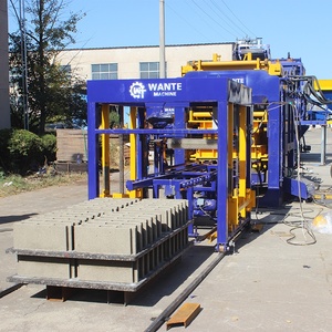 Bán nóng hoàn toàn tự động QT8-15 xi măng khối rỗng lát đá lề đường đá làm gạch máy móc - Product Image 1