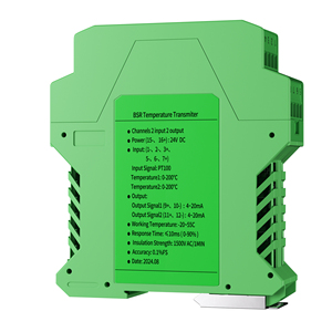 PT100 DC24V Temperatur signalsensor 4-20mA 0-10V 0-5V 1-5V Ausgang 1 in 1 Out RTD Temperatur wandler 100C 200C 300C 500C - Product Image 4