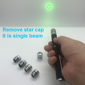 Multi Pattern Heads Star Laser rosso blu verde puntatori 5 in 1 puntatore Laser Light Cat Laser Pen Star - Product Image 4