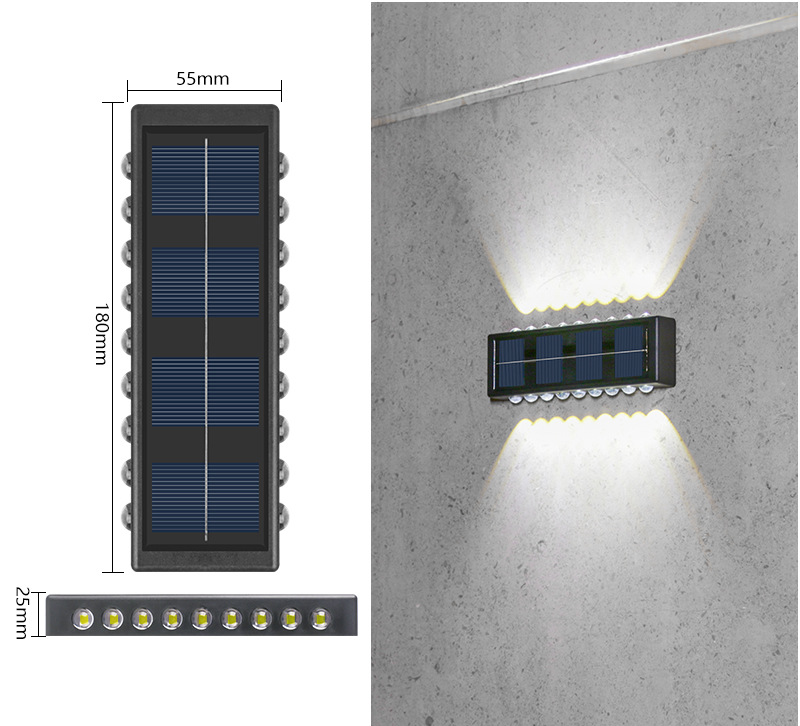 18 LED à lumière blanche (batterie nickel-hydrure)