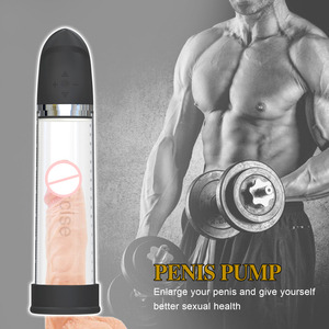 Ylove-Extension de pénis en silicone réutilisable pour homme avec pompe à vide, pompe à pénis pour érection, amélioration du sexe - Product Image 3