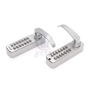 带双键盘内外密码锁的机械按钮杠杆锁 - Product Image 3