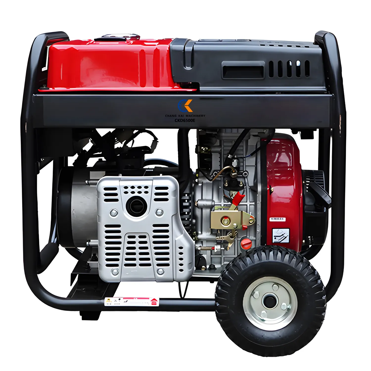 Generatore diesel 5kw struttura aperta 6500E 380v 400v di alta qualità