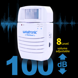 家庭安全系统用100分贝语音播放器无线PIR运动传感器报警器 - Product Image 5