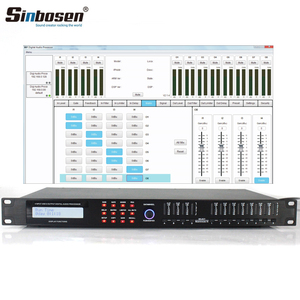 Sinbosen 4 <strong>Input</strong> 8 <strong>Output</strong> Professional Sound <strong>Audio</strong> Processor AS-4.8 Karaoke Speaker Management Digital signal Processor