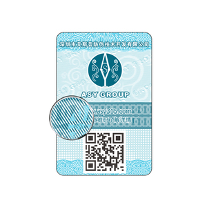 <strong>Custom</strong> logo Printed <strong>Label</strong> Qr Code Anti-fake Authenticity Security Sticker Adhesive Stickers