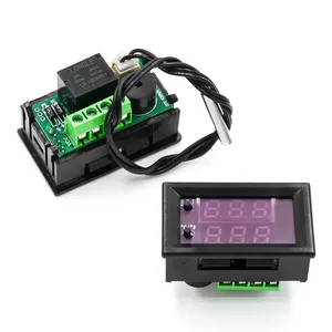W1209WK W2809 DC12V Controlador de temperatura del termostato LED digital con sensor NTC impermeable Módulo de placa de sensor de temperatura inteligente - Product Image 5