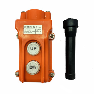 C0B61 2 düğmeler kablolu endüstriyel temel uzaktan kumanda yukarı ve aşağı - Product Image 1