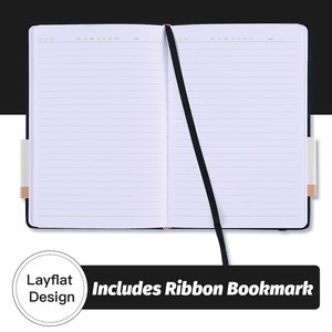 Cuaderno de papelería de oficina de venta directa personalizado de fábrica y tablero de escritura cuaderno de correa Simple de negocios cuaderno A4/B5
