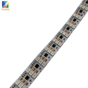 WS2811 SM16703 UCS1903 RGB striscia LED 144 Led/m 48 pixel/m 3 luci parallele/fila 12V Controller ingresso durevole materiale PVC/PC/PCB - Product Image 2