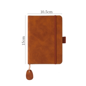 FSC personalizzato un campione prima di ordinare in una quantità maggiore di A6 taccuini tascabili blocco note diario Planner in pelle piccolo taccuino - Product Image 1