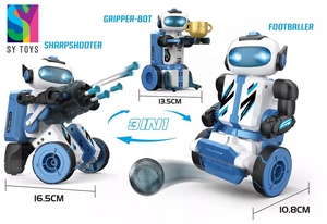Giocattoli Robot intelligenti intelligenti per bambini telecomando in plastica elettronica per la programmazione - Product Image 2