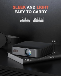 Voplls projektör toz geçirmez 4k datashow proyector yerli 1080P full hd wifi bluetooth otomatik odaklama keystone video işın projektör - Product Image 3
